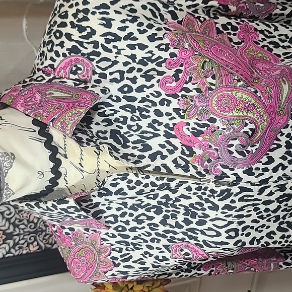 Foxcroft long sleeve zipper front shirt - Picture 6 of 12